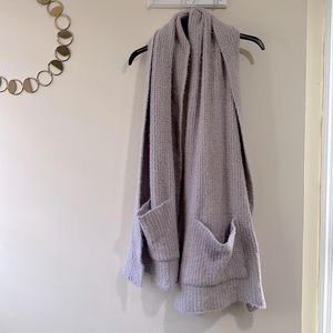 Blanket Scarf with Pockets